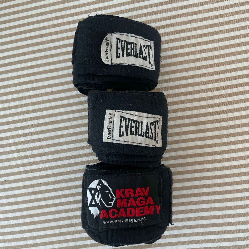Black Boxing Hand Wraps